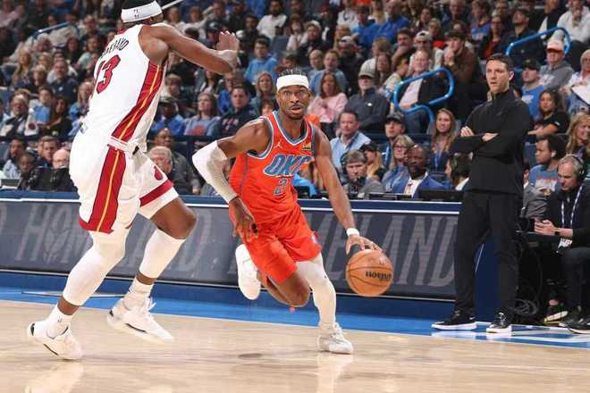 聯盟第一！亞歷山大29+8雷霆逆轉熱火 維金斯23分霍姆格倫16+9